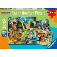 Opakowanie Puzzle dla dzieci 3x49 Scooby Doo