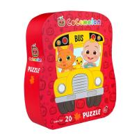 Opakowanie Puzzle dla dzieci w ozdobnym pudełku Autobus