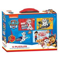 Opakowanie Puzzle do kolorowania Psi Patrol 4 rodzaje
