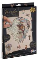 Opakowanie Puzzle drewniane 132 Unikalne Kształty Małpka