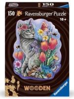 Opakowanie Puzzle drewniane 150 Kot