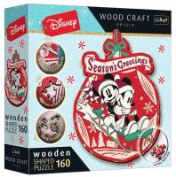 Opakowanie Puzzle drewniane 160 Świąteczna przygoda TREFL