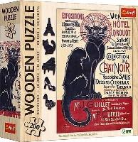 Opakowanie Puzzle drewniane 200 Czarny Kot TREFL