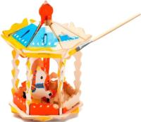 Opakowanie Puzzle Drewniane 3D Do Malowania Karuzela