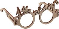 Opakowanie Puzzle Drewniane 3D Okulary Domki