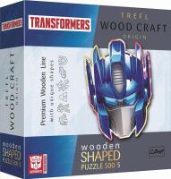 Puzzle drewniane 500+5 Autobot Optimus Prime TREFL. Wydawca: Trefl. SmakLiter.pl Opakowanie Puzzle drewniane 500+5 Autobot Optimus Prime TREFL