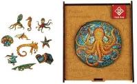 Opakowanie Puzzle drewniane A4 - Ośmiornica