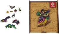 Opakowanie Puzzle drewniane A4 - Sowa