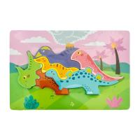 Opakowanie Puzzle drewniane animal Dinozaur