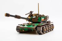 Opakowanie Puzzle drewniane Czołg