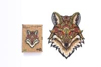 Opakowanie Puzzle drewniane eko 120 Zaczarowany lis A3