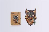 Opakowanie Puzzle drewniane eko 65 Leśny lis A4