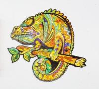 Opakowanie Puzzle drewniane eko 69 Kameleon A4