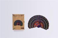 Opakowanie Puzzle drewniane eko 78 Luksusowy paw A4