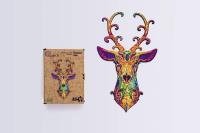 Opakowanie Puzzle drewniane eko 95 Szlachetny jeleń A3