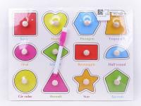 Opakowanie Puzzle drewniane kształty