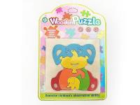 Opakowanie Puzzle drewniane Miś