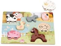 Opakowanie Puzzle drewniane Zwierzątka