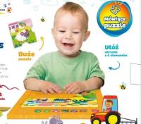 Puzzle dźwięki wokół nas wieś. Wydawca: Dumel. SmakLiter.pl Opakowanie Puzzle dźwięki wokół nas wieś