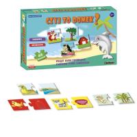 Puzzle edukacyjne Czyj to domek? ABINO. Wydawca: ABINO. SmakLiter.pl Opakowanie Puzzle edukacyjne Czyj to domek? ABINO