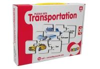 Opakowanie Puzzle edukacyjne transport 10el