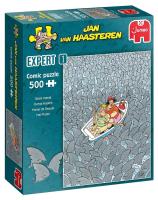 Puzzle Expert 500 Jan Van Haasteren Szczęki G3. Wydawca: Jumbo. SmakLiter.pl Opakowanie Puzzle Expert 500 Jan Van Haasteren Szczęki G3