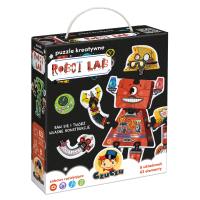 Puzzle kreatywne Robot Lab 3+ CzuCzu. Wydawca: Bright Junior Media Justyna Han. SmakLiter.pl Opakowanie Puzzle kreatywne Robot Lab 3+ CzuCzu