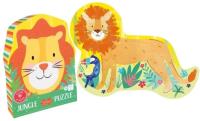 Puzzle lew 12el. Wydawca: Floss & Rock. SmakLiter.pl Opakowanie Puzzle lew 12el