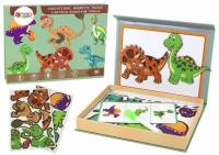 Opakowanie Puzzle magnetyczne z motywem dinozaurów