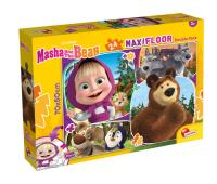 Puzzle Masza i niedźwiedź 2w1. Wydawca: Lisciani. SmakLiter.pl Opakowanie Puzzle Masza i niedźwiedź 2w1