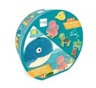 Opakowanie Puzzle podłogowe i pierwsze puzzle 2w1 Ocean
