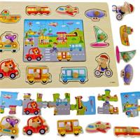 Opakowanie Puzzle pojazdy miejskie