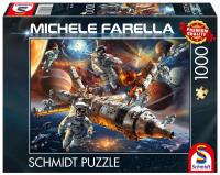 Puzzle PQ 1000 Michele Farella Stan Nieważkości G3. Wydawca: Schmidt. SmakLiter.pl Opakowanie Puzzle PQ 1000 Michele Farella Stan Nieważkości G3