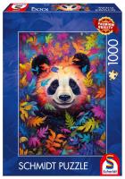 Opakowanie Puzzle PQ 1000 Panda w kolorowym lesie G3