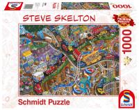 Puzzle PQ 1000 Steve Skeleton Godziny szczytu G3. Wydawca: Schmidt. SmakLiter.pl Opakowanie Puzzle PQ 1000 Steve Skeleton Godziny szczytu G3