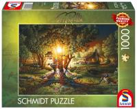Puzzle PQ 1000 Terry Redlin Wiosenny Blask G3. Wydawca: Schmidt. SmakLiter.pl Opakowanie Puzzle PQ 1000 Terry Redlin Wiosenny Blask G3