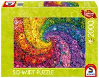 Puzzle PQ 2000 Kolorowy wir kwiatów i motyli G3. Wydawca: Schmidt. SmakLiter.pl Opakowanie Puzzle PQ 2000 Kolorowy wir kwiatów i motyli G3