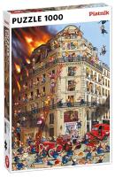 Opakowanie Puzzle Ruyer Straż Pożarna 1000