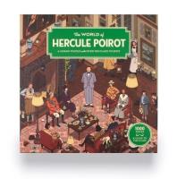 Puzzle The World of Hercule Poirot. Wydawca: Laurence King Publishing. SmakLiter.pl Opakowanie Puzzle The World of Hercule Poirot