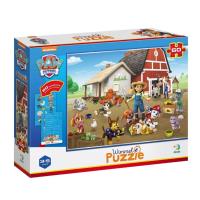 Puzzle Wimmel 60 Psi Patrol Na farmie. Wydawca: Dodo. SmakLiter.pl Opakowanie Puzzle Wimmel 60 Psi Patrol Na farmie