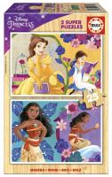 Puzzle x25 Piękna i Bestia, Vaiana: Skarb. Wydawca: Educa. SmakLiter.pl Opakowanie Puzzle x25 Piękna i Bestia, Vaiana: Skarb