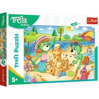 Opakowanie Puzzle100 Dzień Treflików TREFL