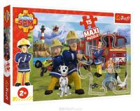 Opakowanie Puzzle15 maxi Drużyna w akcji TREFL