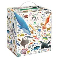 Puzzlove CzuCzu Ryby i zwierzęta wodne 500 puzzle rodzinne. Autor: Opracowanie zbiorowe. SmakLiter.pl Okładka książki Puzzlove CzuCzu Ryby i zwierzęta wodne 500 puzzle rodzinne