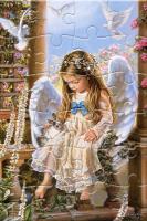 Opakowanie Puzzlowa kartka pocztowa Tender Love CASTOR