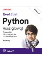 Python. Rusz głową! wyd. III. Autor: Paul Barry. SmakLiter.pl Okładka książki Python. Rusz głową! wyd. III
