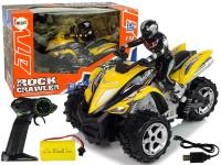 Opakowanie Quad Rock Crawler zdalnie sterowany zółty