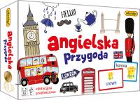 Quiz - Angielska przygoda. Wydawca: Adamigo. SmakLiter.pl Opakowanie Quiz - Angielska przygoda