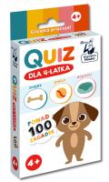 Quiz dla 4-latka. Kapitan Nauka. Autor: Zuzanna Osuchowska. SmakLiter.pl Okładka książki Quiz dla 4-latka. Kapitan Nauka