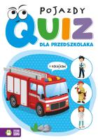 Okładka książki Quiz dla przedszkolaka. Pojazdy